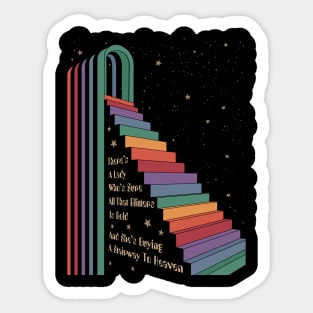 Stairway to Heaven Sticker